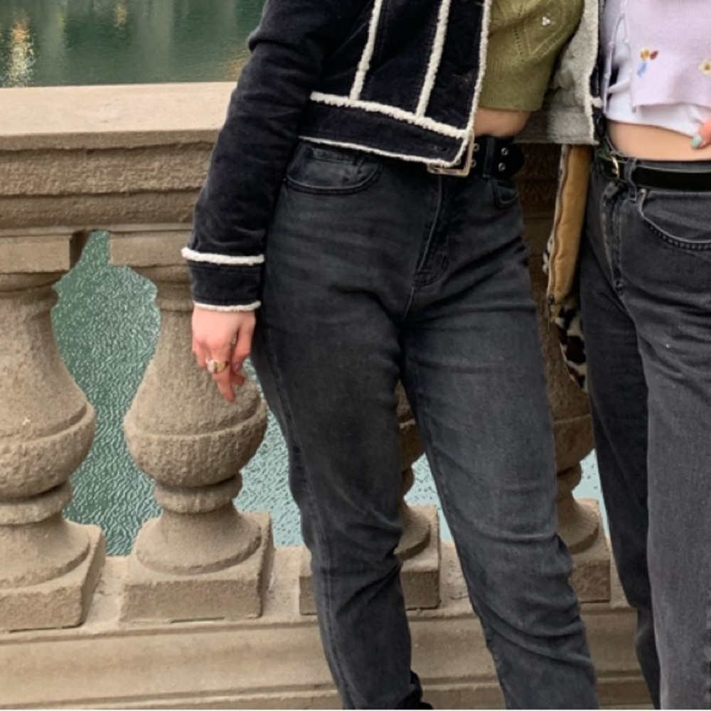 Black Denim Jeans